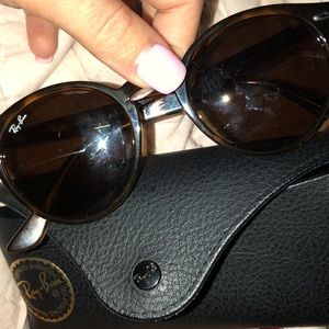 Cat eye tortoise ray ban sunglasses
